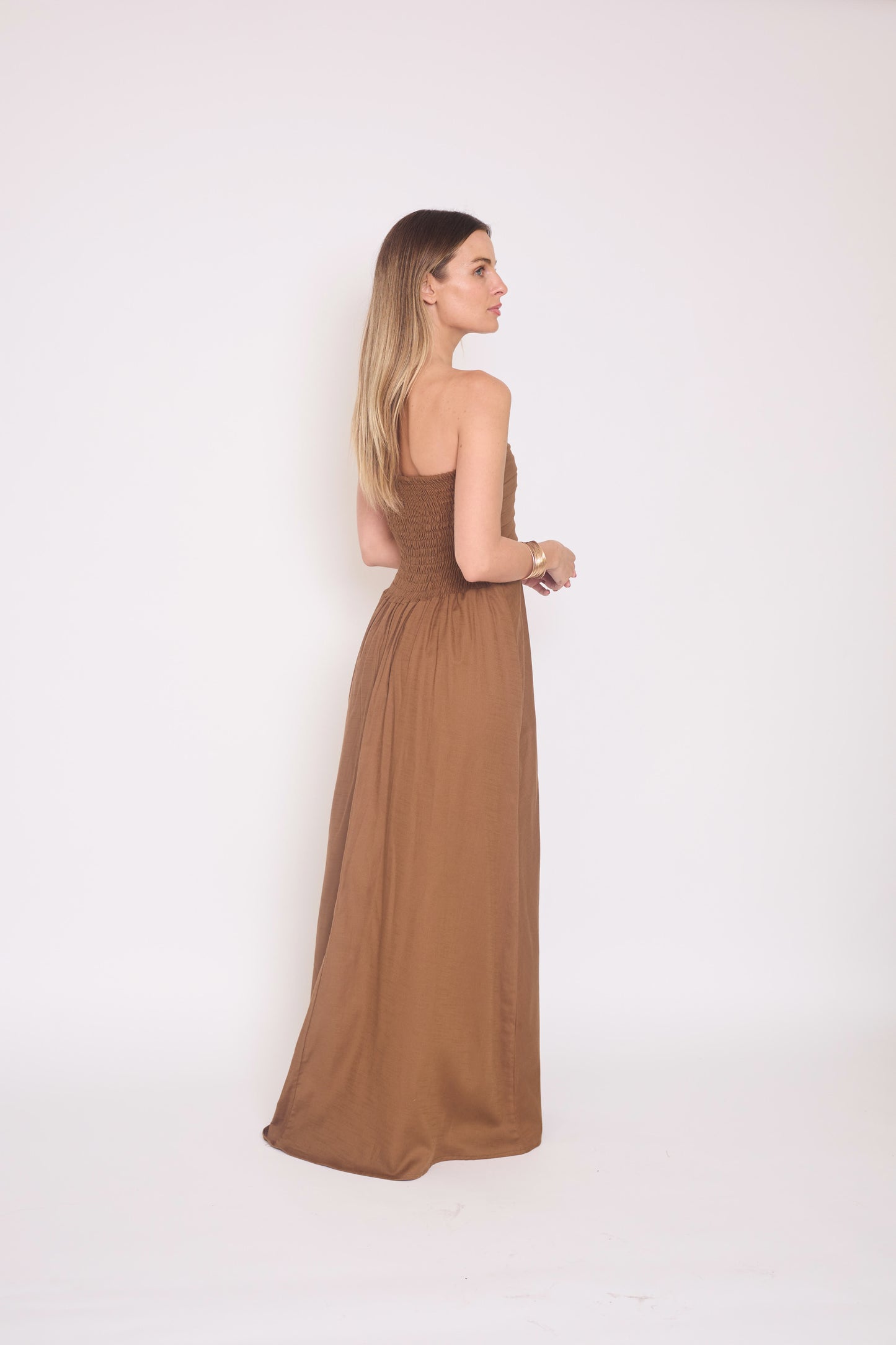 Vestido Amelia Café
