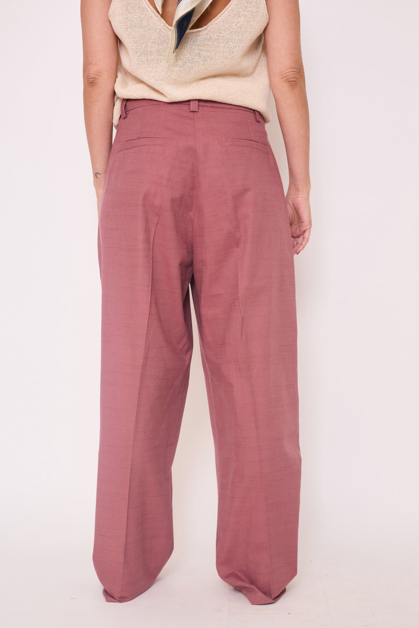 Pantalón Pipa Rosa Pálido