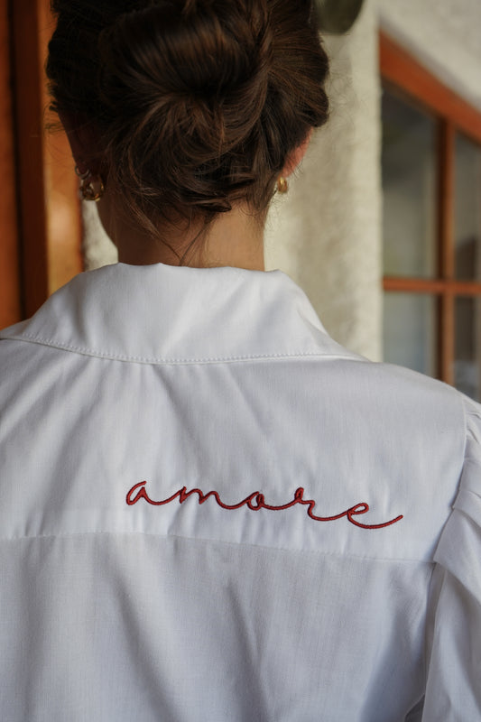 Blusa Sara Blanca Amore