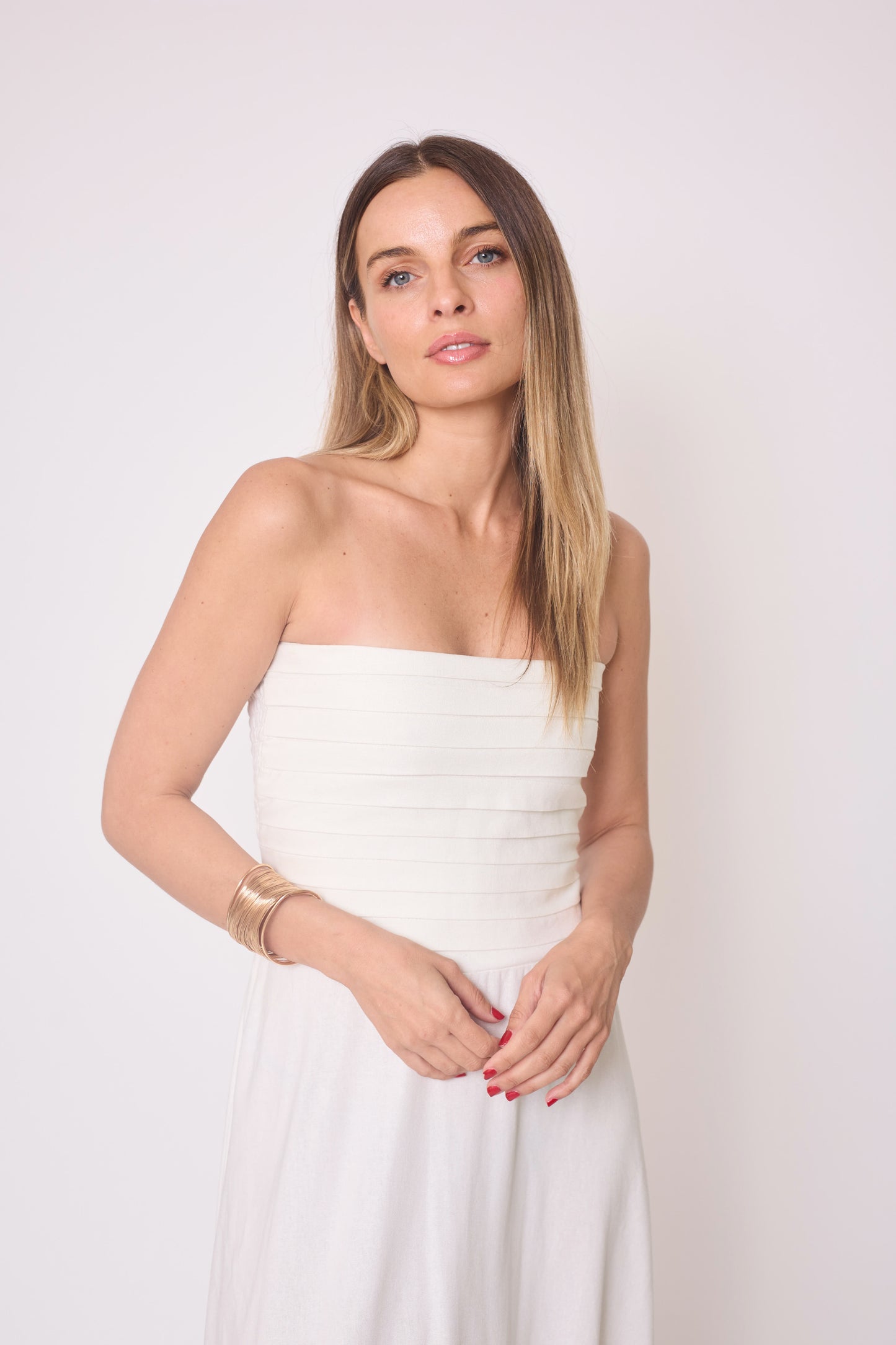 Vestido Amelia  Blanco