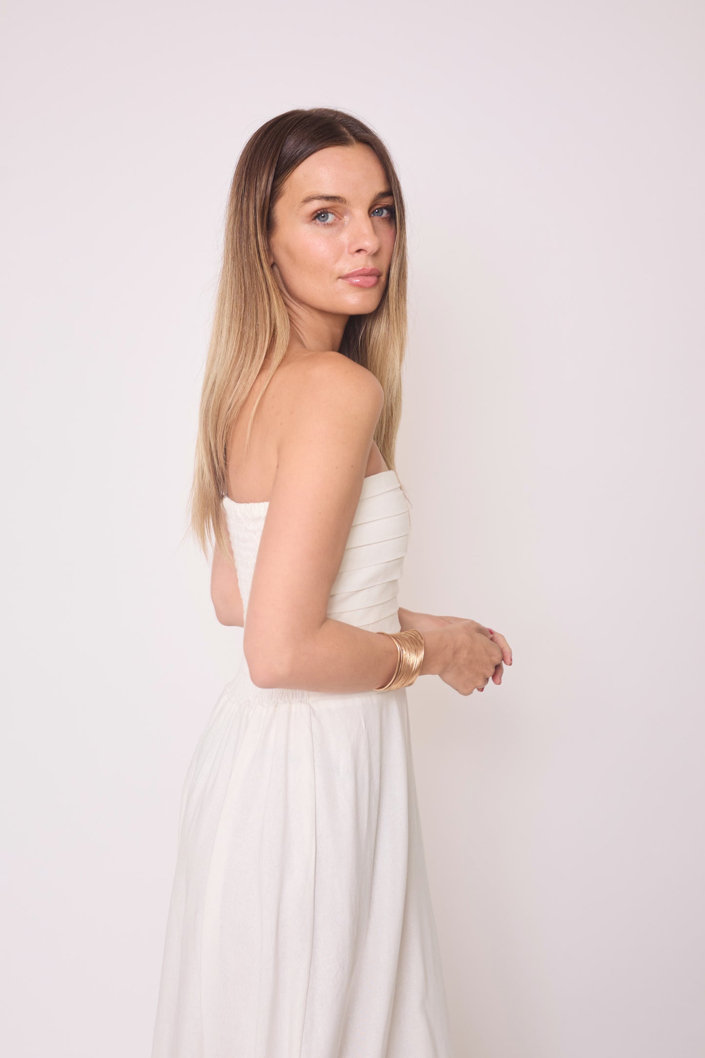 Vestido Amelia  Blanco