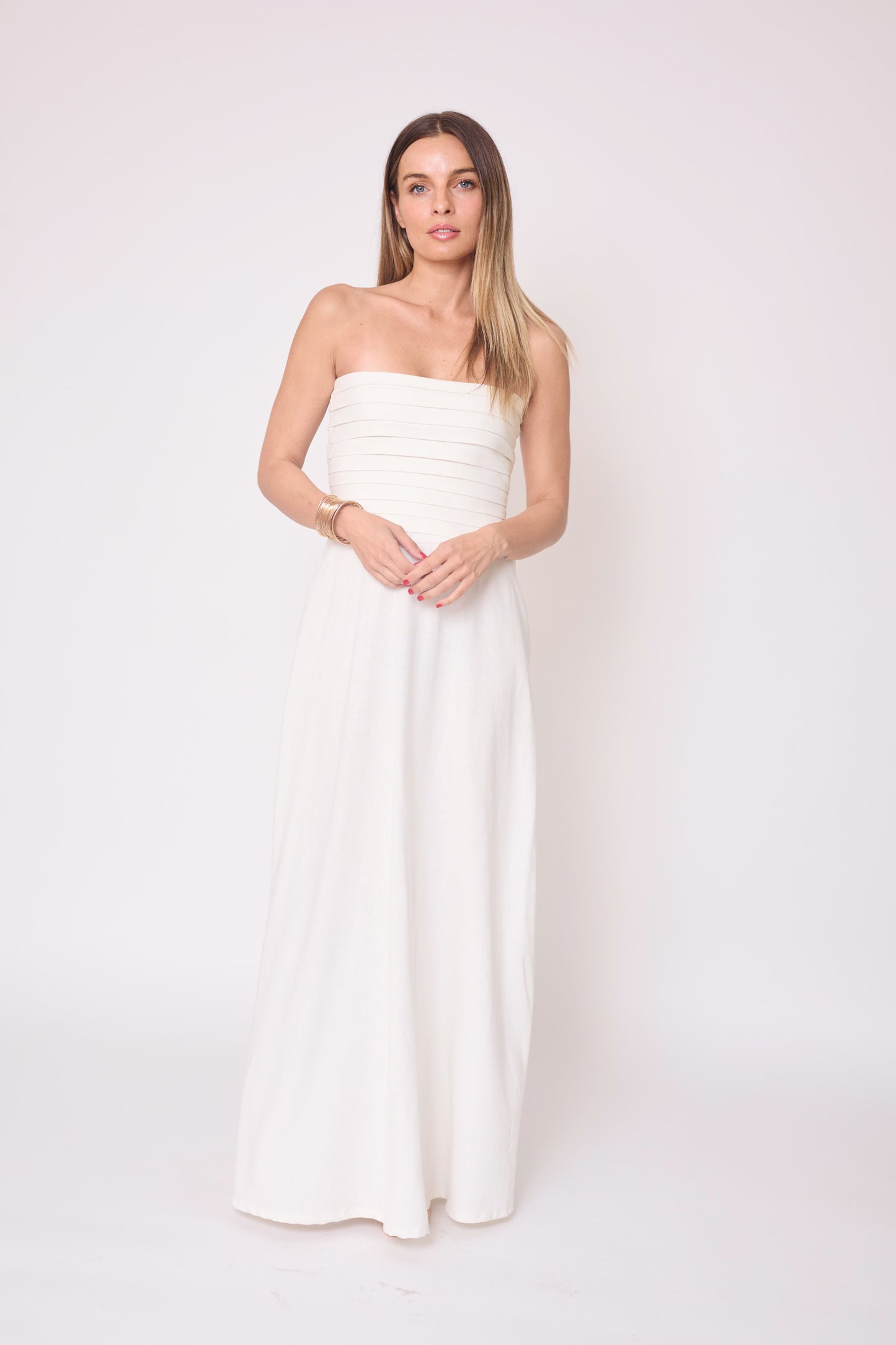 Vestido Amelia  Blanco