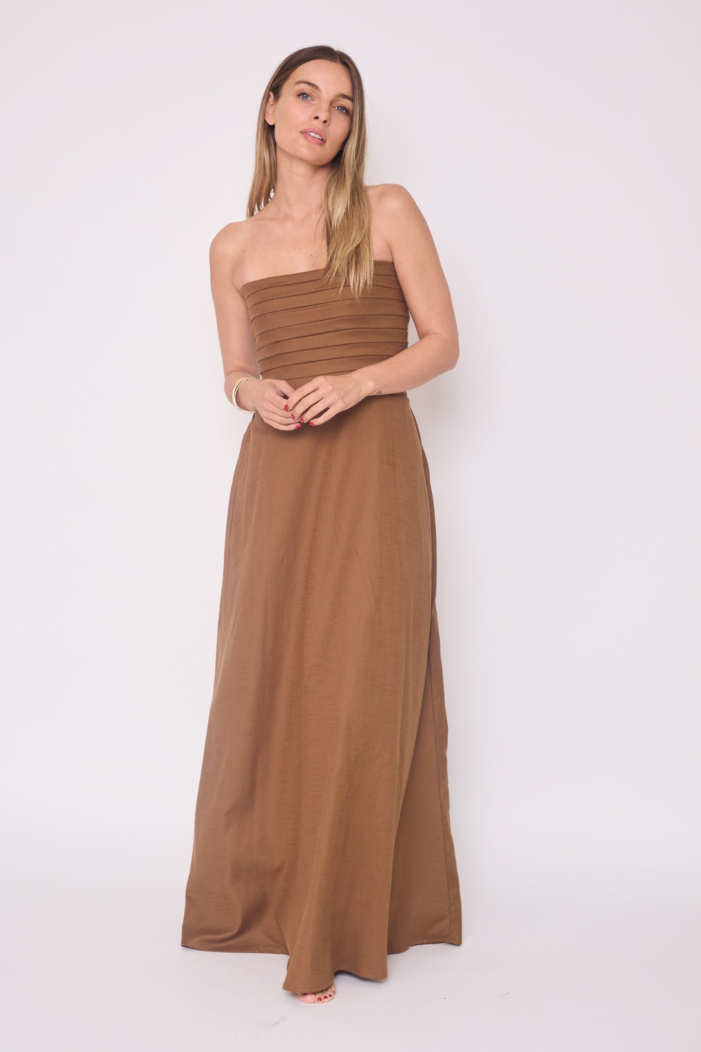 Vestido Amelia  Café