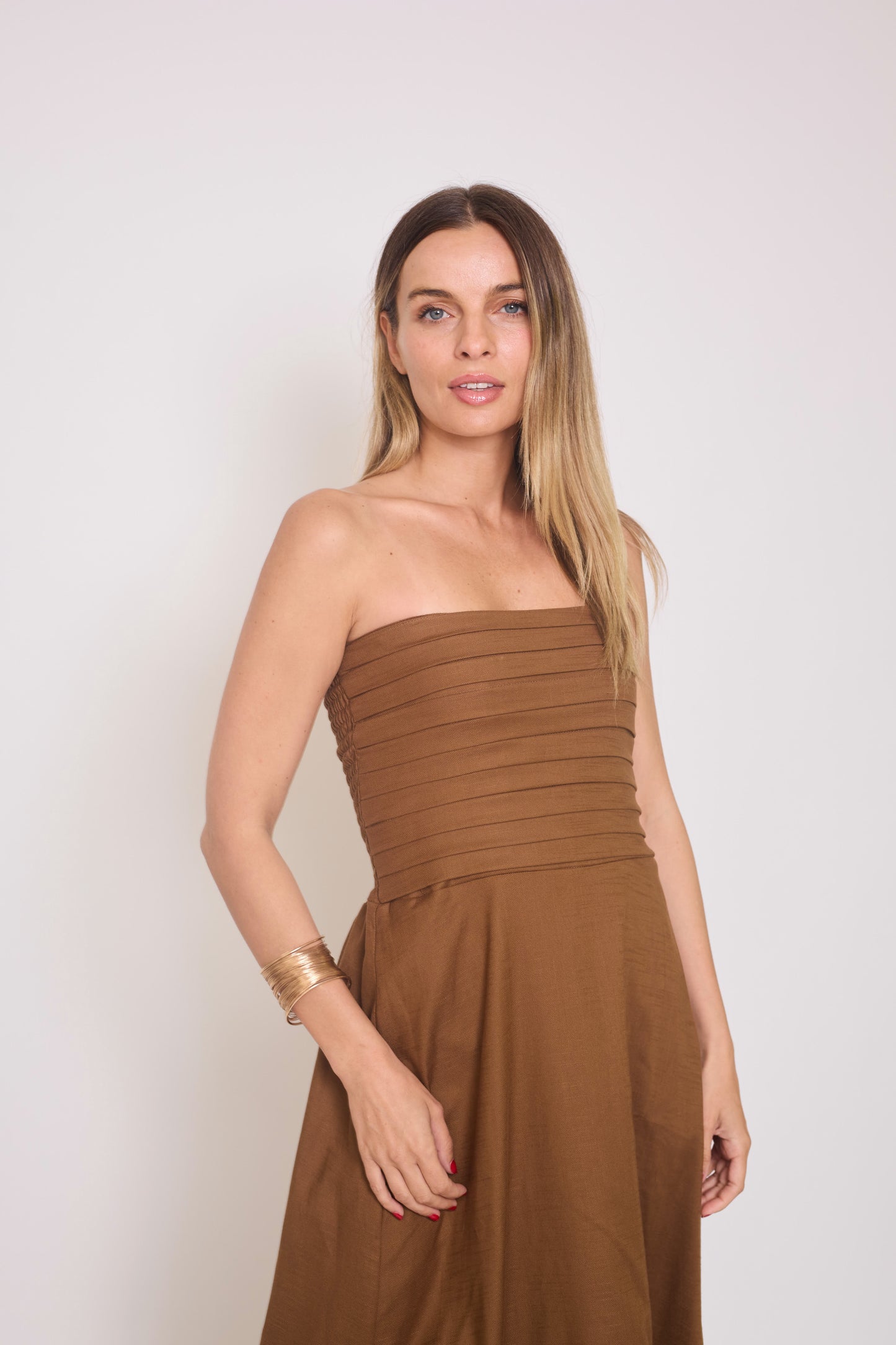 Vestido Amelia  Café