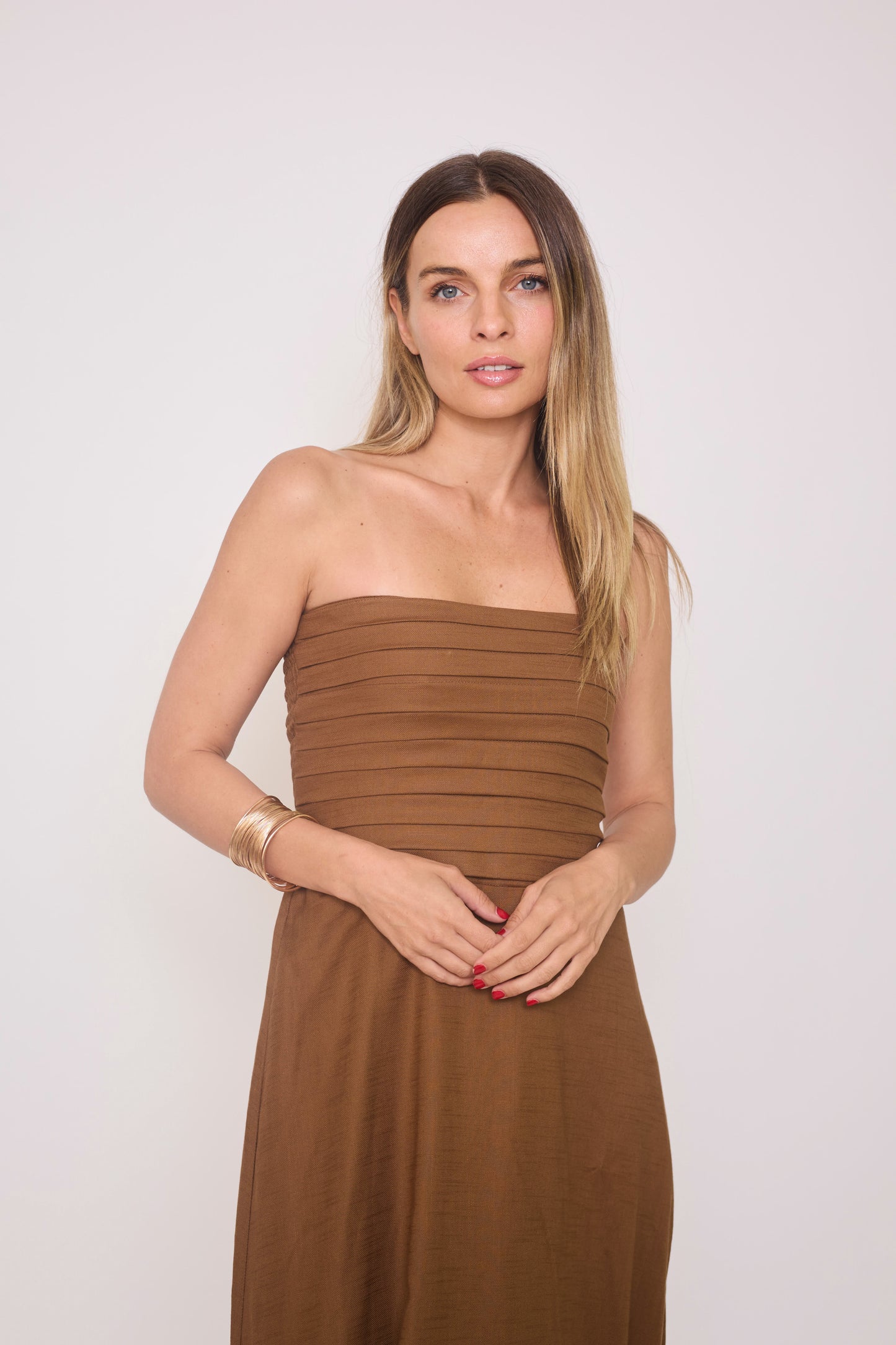 Vestido Amelia  Café