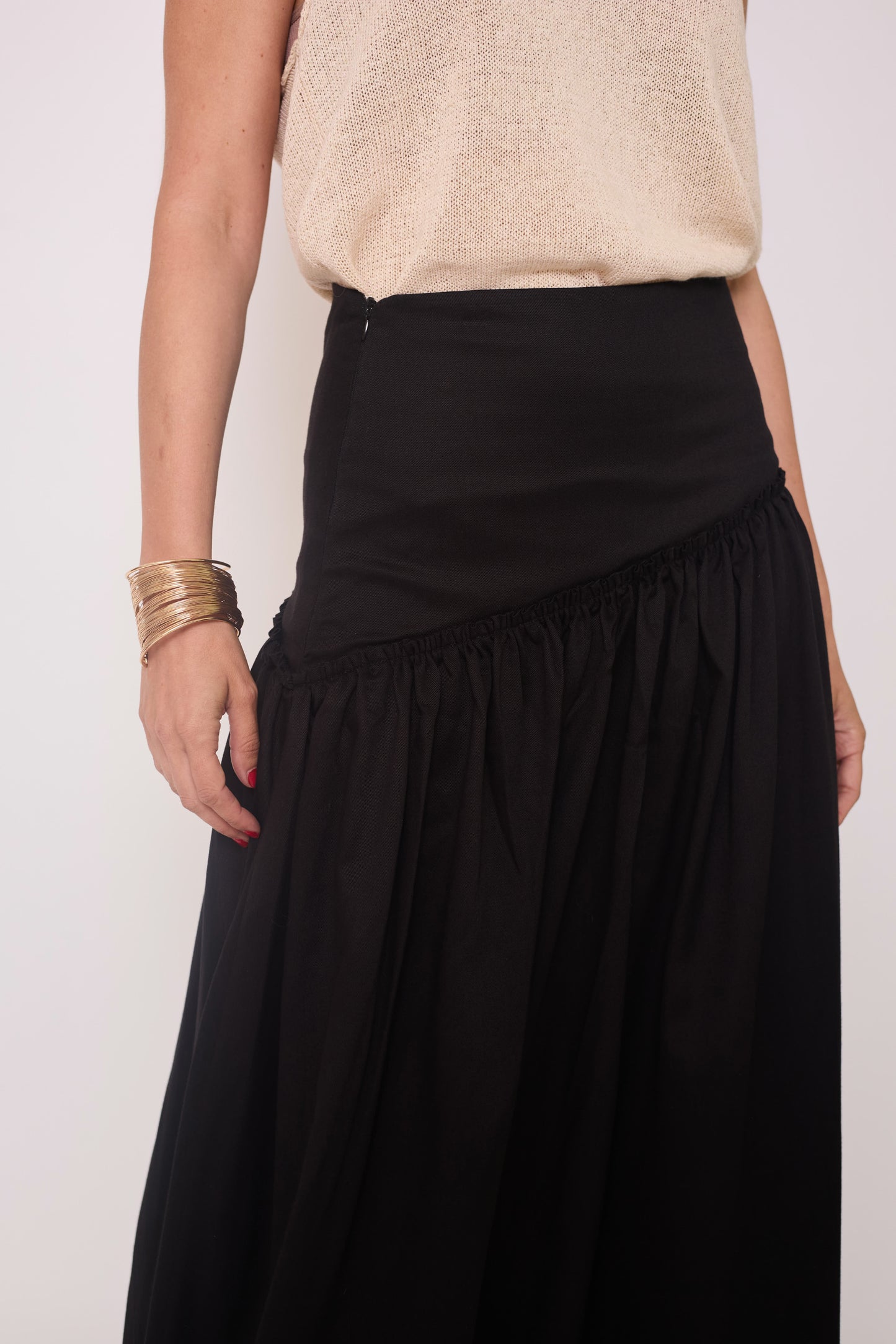 Falda Leonor Negra