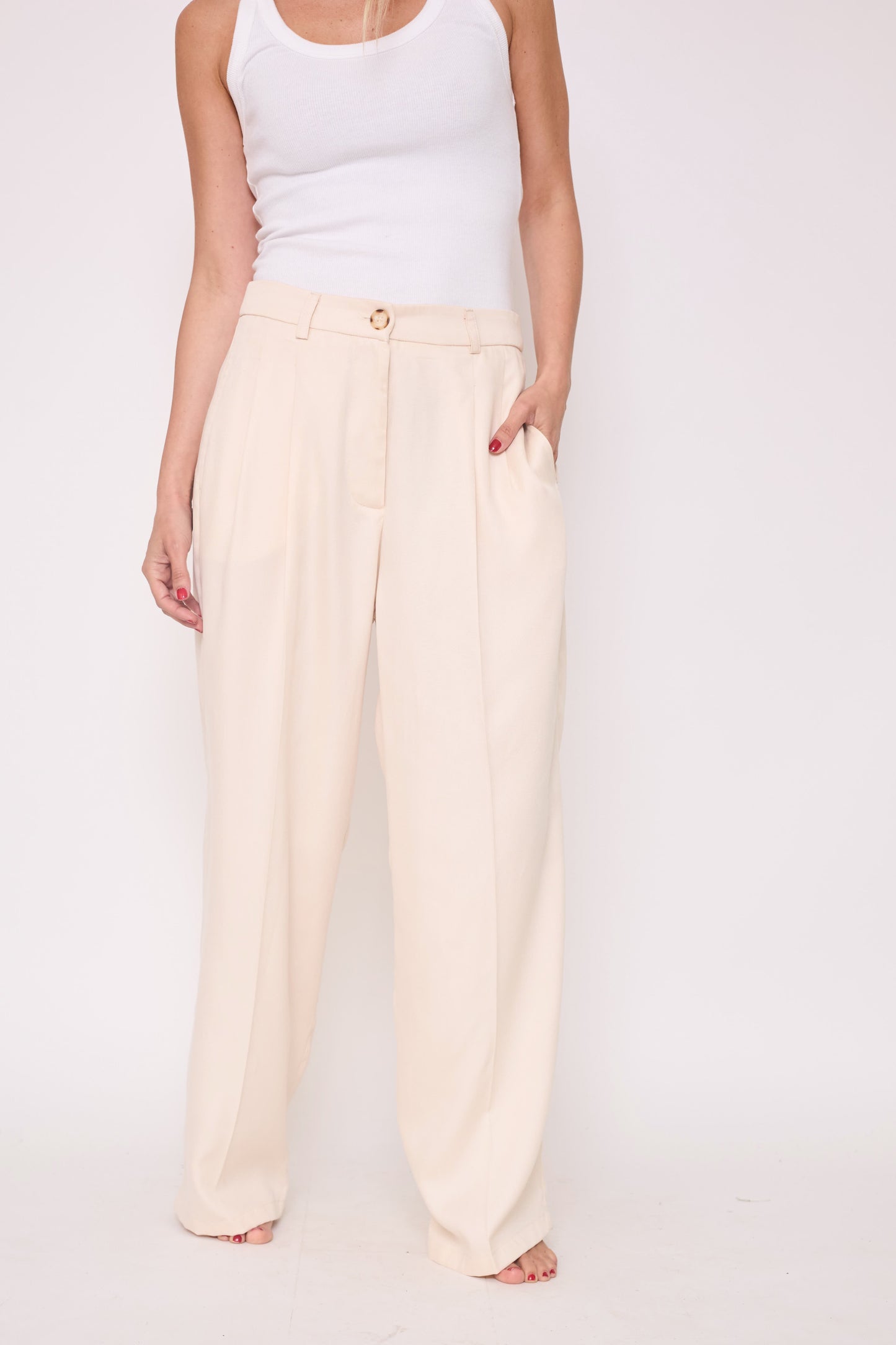 Pantalón Pipa Crudo