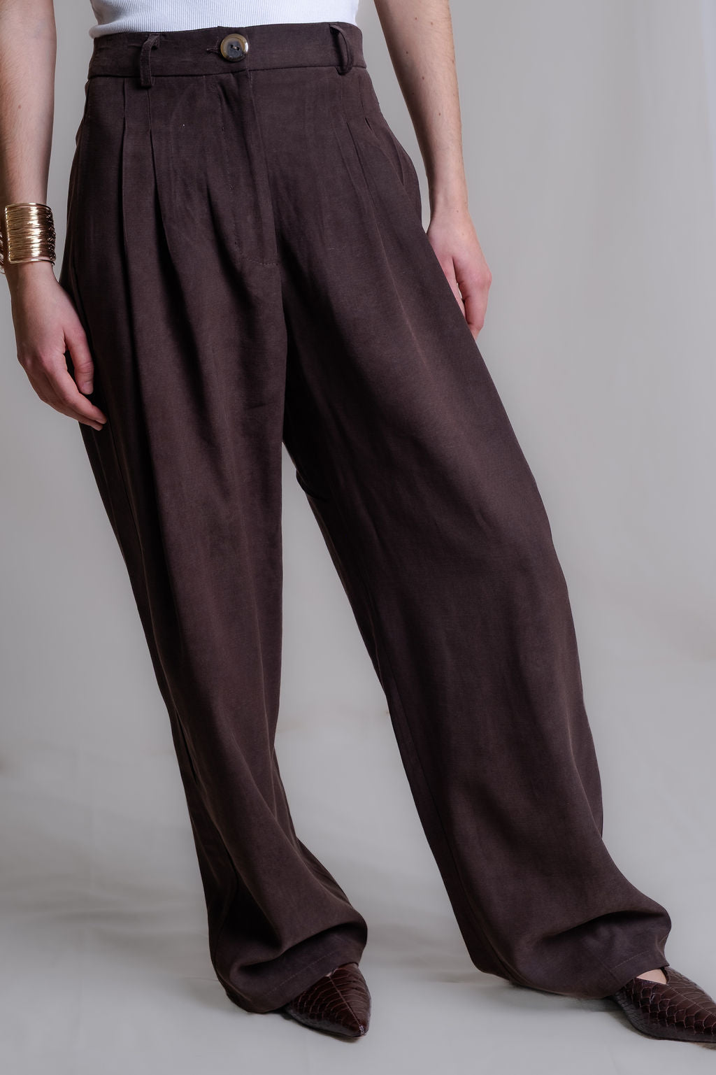 Pantalón Pipa Chocolate