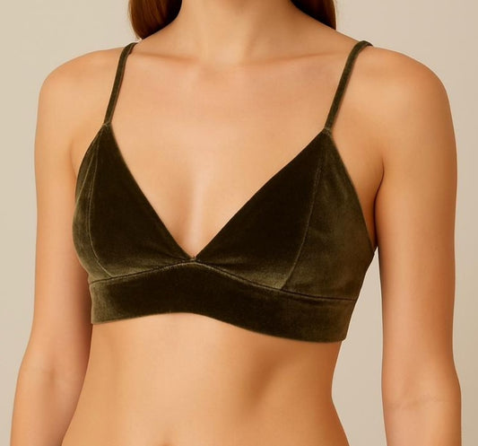 Peto Eloísa Terciopelo Verde